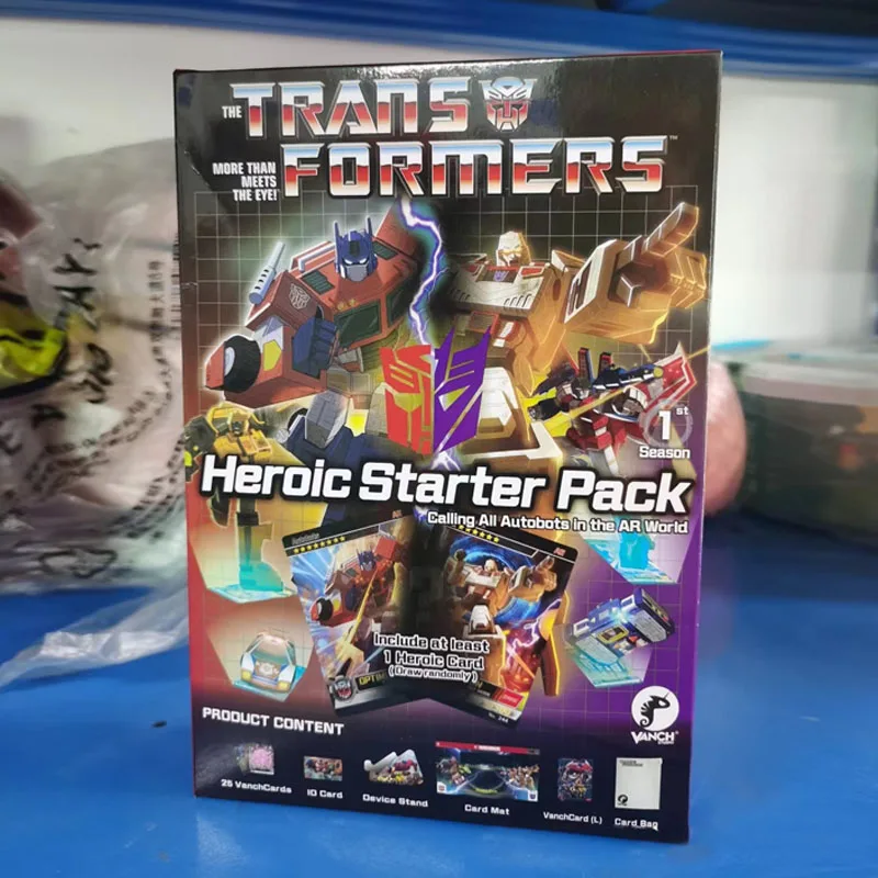 

Hasbro Transformers Character Card Black Gold Silver ID Vanchard SSR UR AR Cards Shiny Collection Children Battle Game Toys