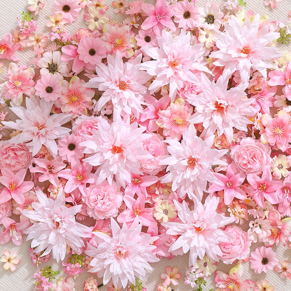 

Искусственные шелковые розы 3-7 см, 15/50 шт.