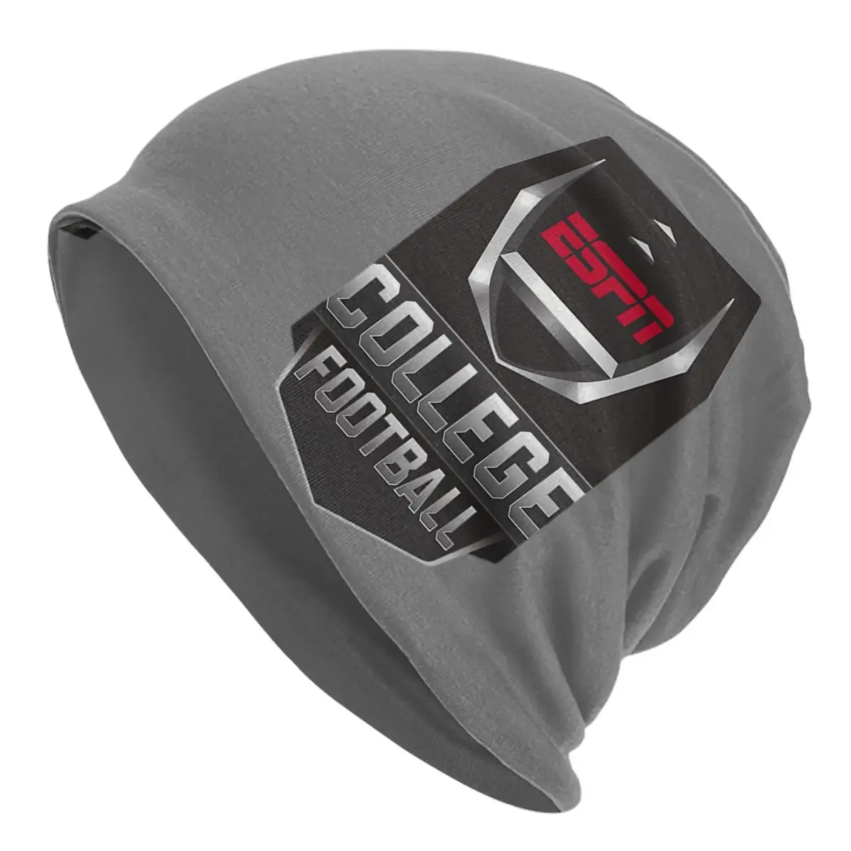 ESPN студенческая футбольная теплая вязаная шапка модная шапка-капот осень-зима