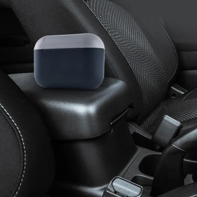 

Mini Car Trash Bin Universal Organizer Car Trash BinVehicle Garbage Dust Case Car Clamshell Trash Bin Hanging Vehicle Garbage bo