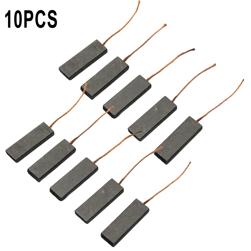 

Set Carbon Brush Outdoor Motor 10pcs 39*13.5*5mm 70mm Accessories Parts Replacement Washing Machine For Siemens Brand New