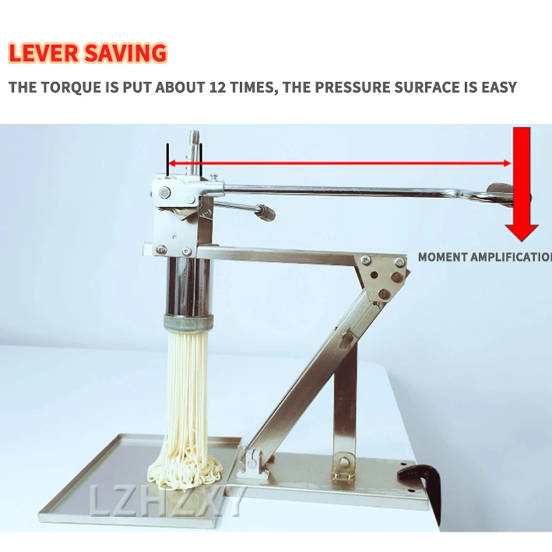 Ручная машина для изготовления лапши ручной пресс из нержавеющей стали и пасты