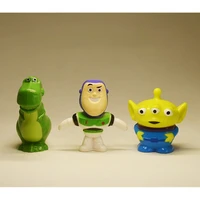 cartoon figure series buzz lightyear dinosaur 3 kinds mini plastic hollow model desktop ornament toys