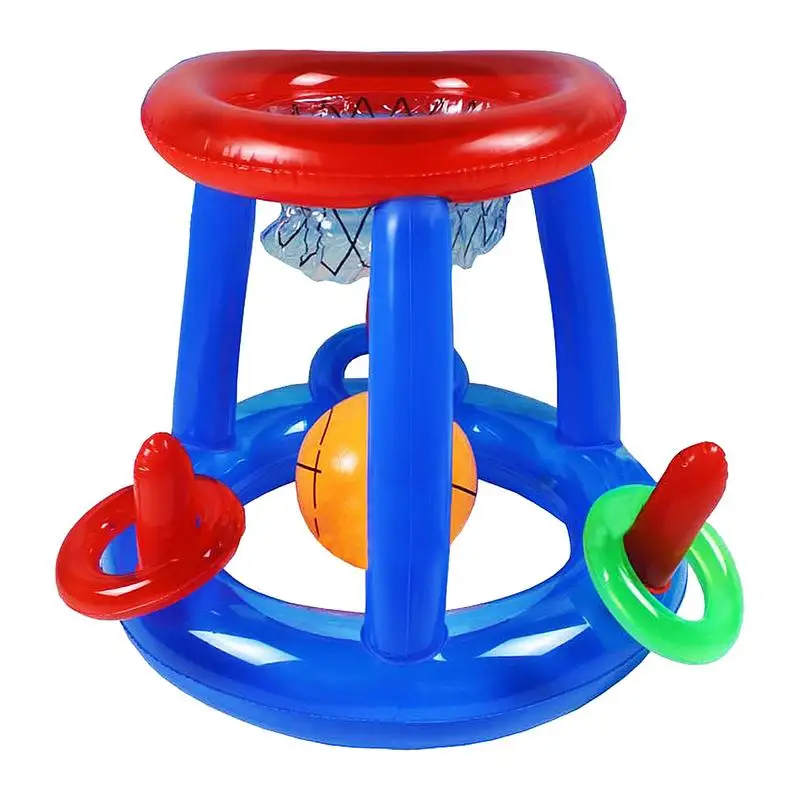 

Баскетбольное кольцо для бассейна, надувной бассейн для баскетбола, игровые кольца для бросания, уличная водная игра, летняя Праздничная иг...