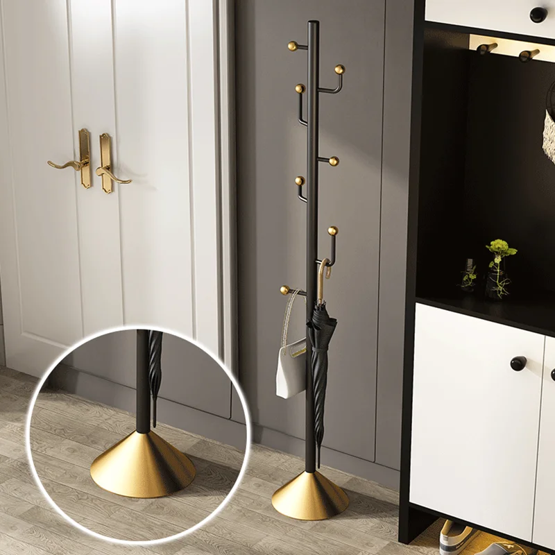 Вешалка для прихожей металлическая вешалка пальто стойка одежды
