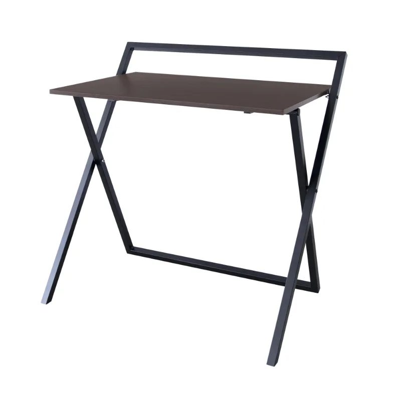 

Teamson Home 22" Easton Folding Home Office Computer Desk with Metal Base