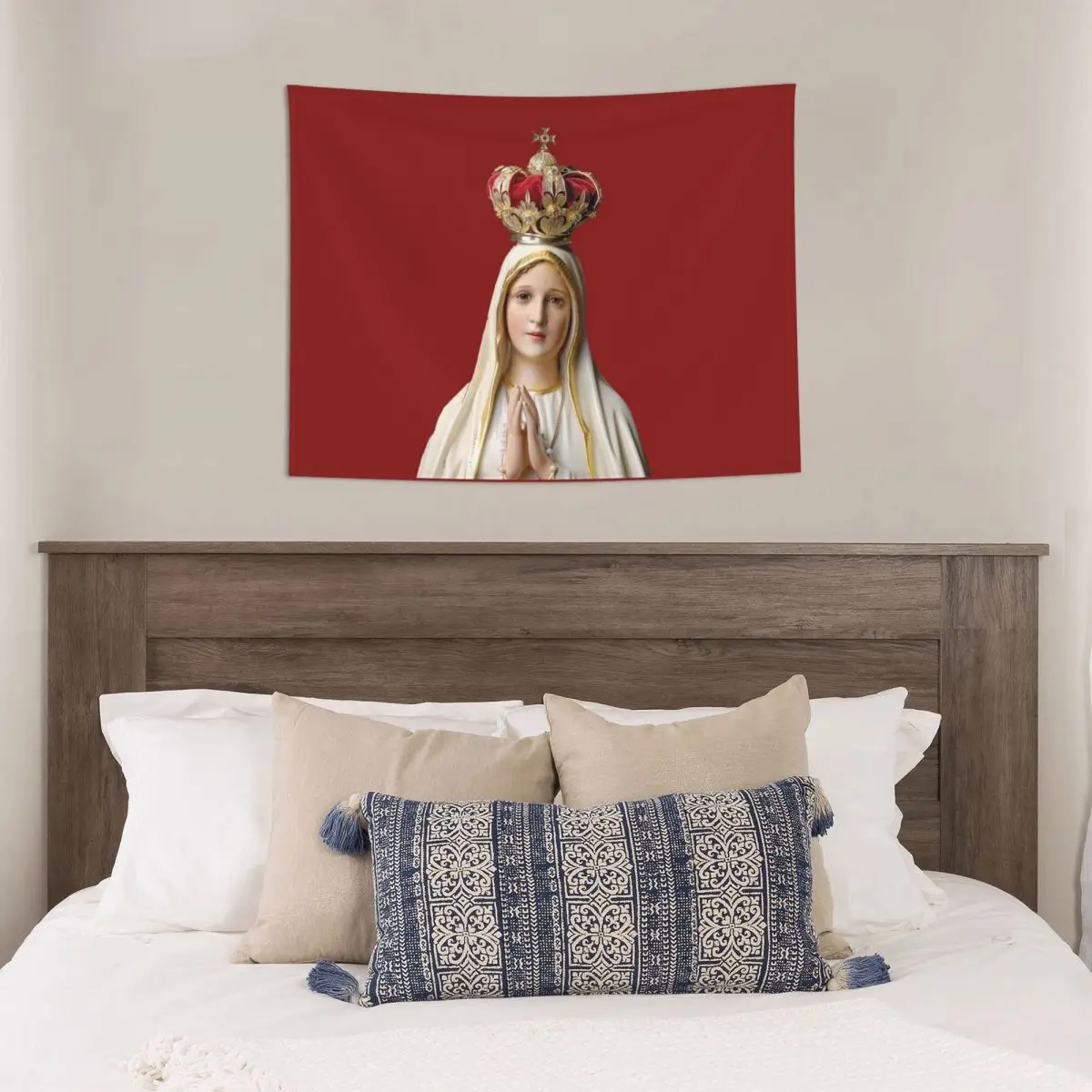 Гобелены нашей леди Фатимы на заказ для постельного белья католическая Дева