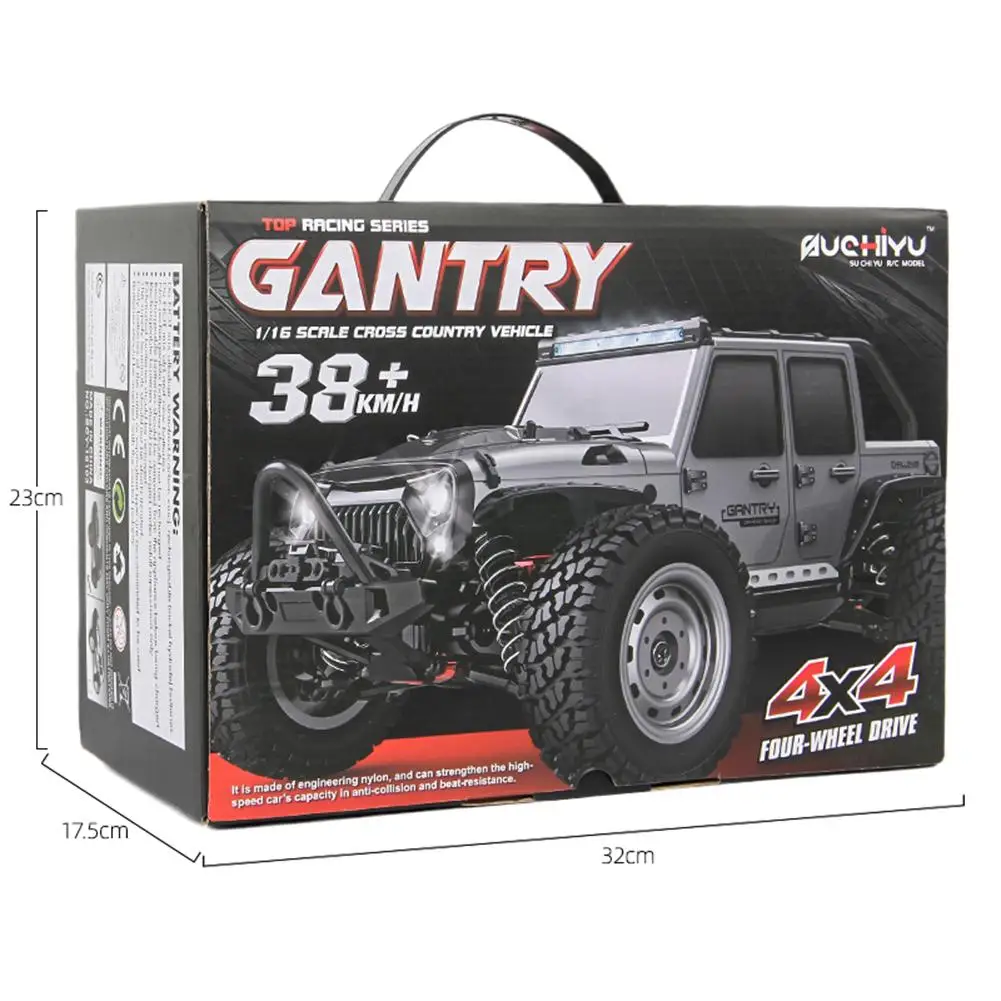 16103 1/16 2 4 GHz 4WD Rc автомобиль 390 высокоскоростная углеродная щетка Сильный магнитный