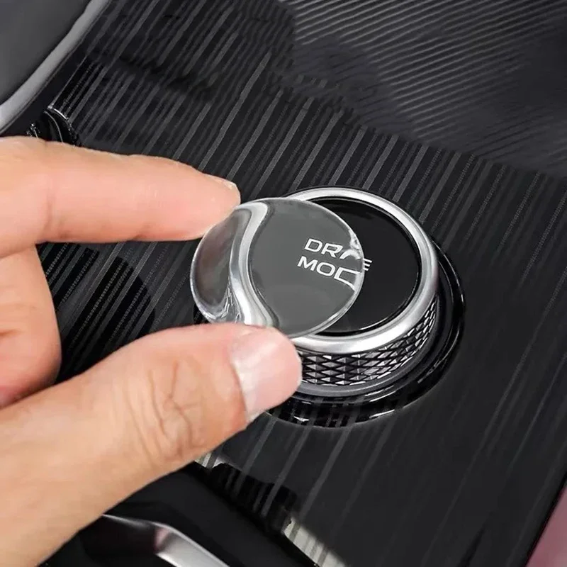 

Новые защитные наклейки с вращающейся кнопкой запуска, аксессуары для интерьера для GEELY Monjaro Xingyue L 2022 2023,