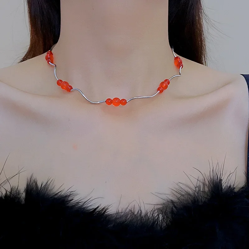 Ожерелья Draweye в китайском стиле для женщин винтажные Элегантные Простые