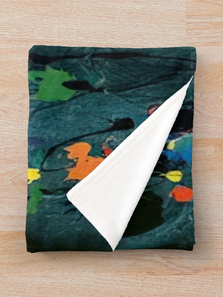 John Hoyland - Love and Grief 5.4.006-2006 Плед для декоративного дивана Манга Декоративные одеяла