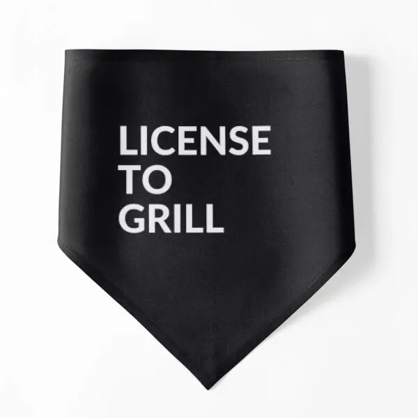 

Лицензия на гриль, банданы для собак, платок, товары для домашних животных, Рождественский шейный платок, аксессуары для костюма, ошейник дл...