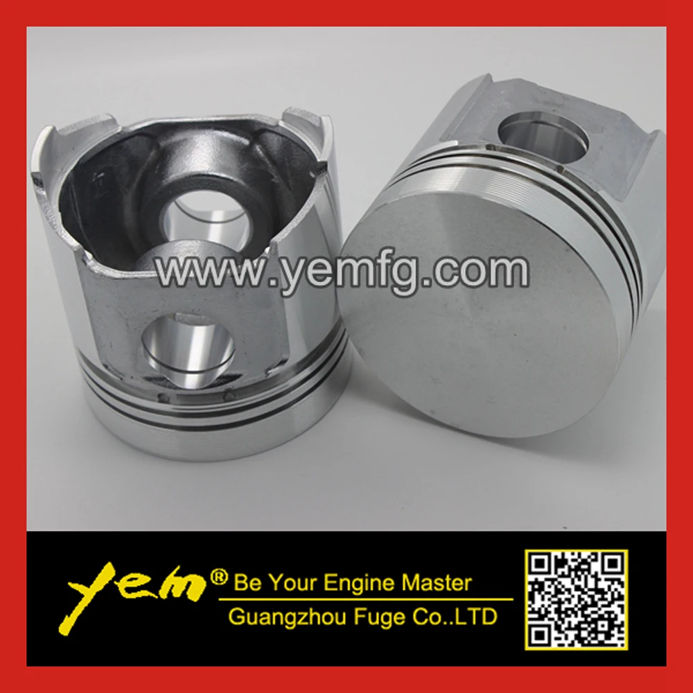 Запчасти для двигателя Yanmar 3T84 3D84-1 поршень + поршневое кольцо 129350-22090 129367-22090