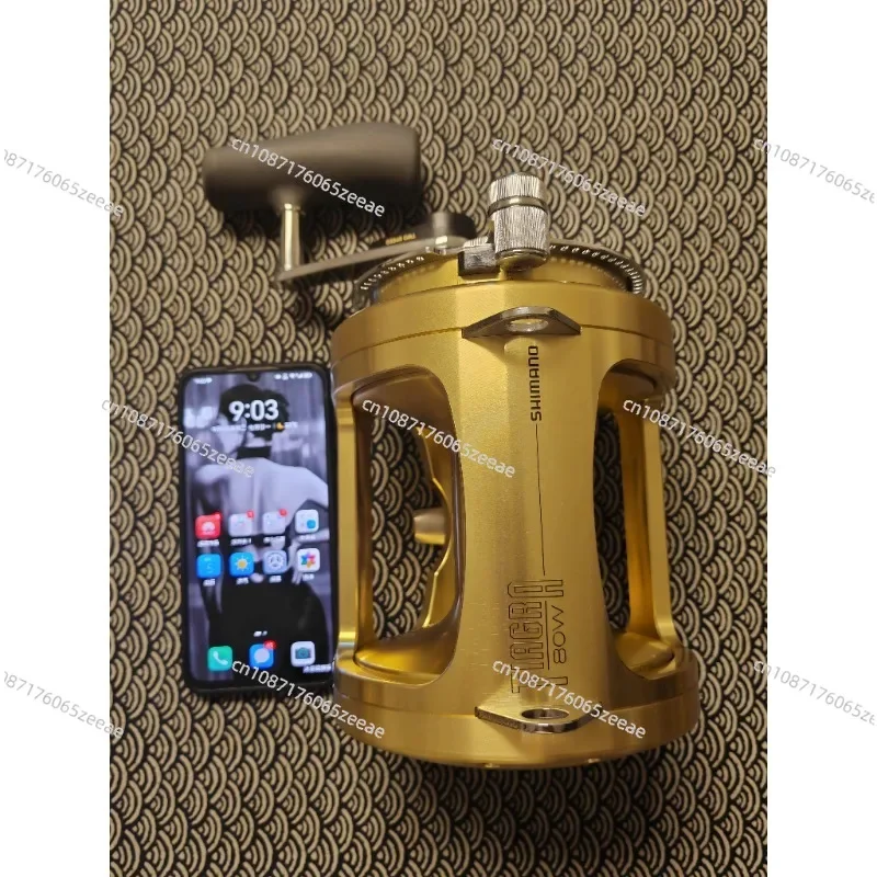 Подходит для TIAGRA 80WA Large Taurus Tow Deep Sea Mega Fishing Wheel Tuna