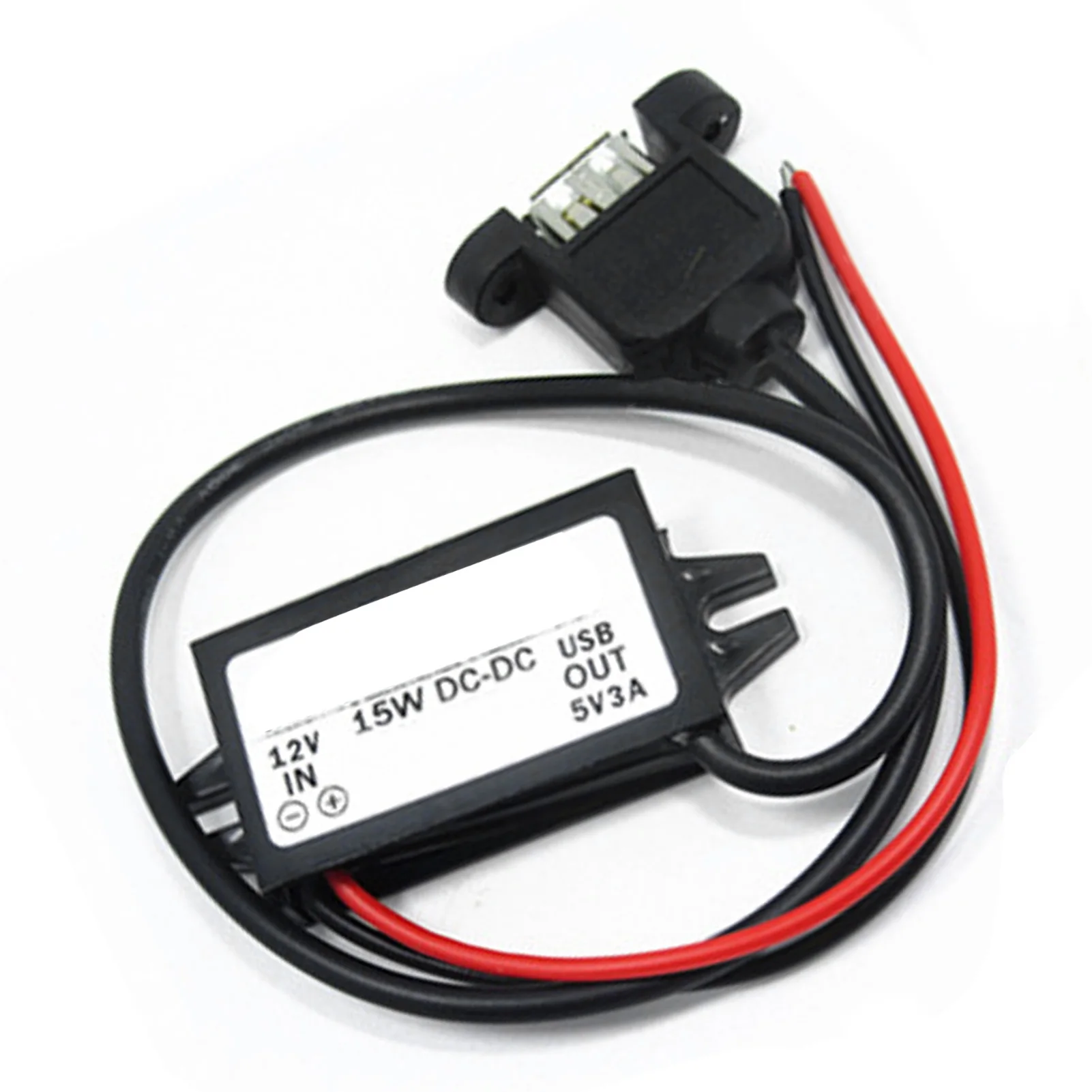 Преобразователь 12 В в 5 USB-выход Понижающий Модуль Адаптер питания