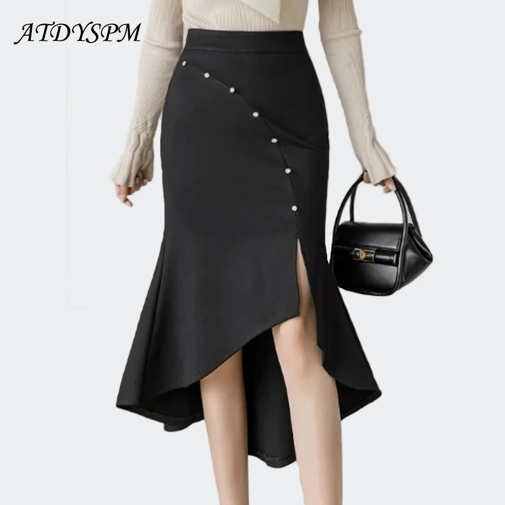 Женские юбки-русалки Femme из полиэстера и хлопка