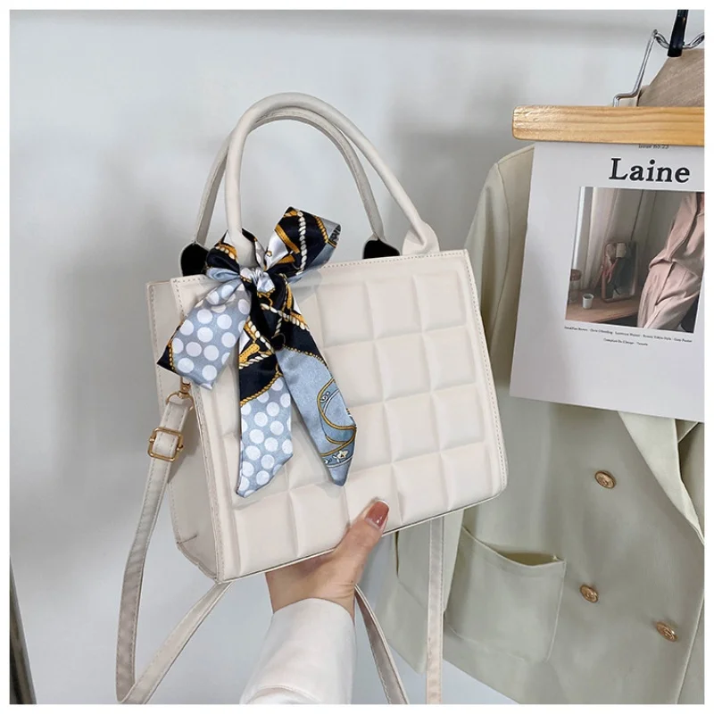 Модная женская сумка через плечо в стиле ретро простой шарф SIlk