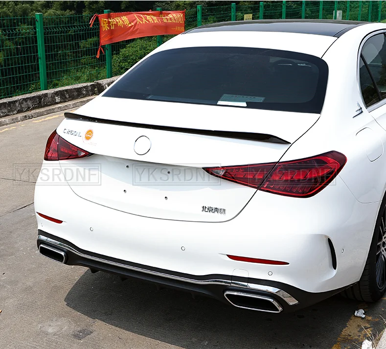 Дефлектор воздуха для Mercedes Benz C W206 Седан 4 двери 2022 2023 AMG C63 стиль аксессуары