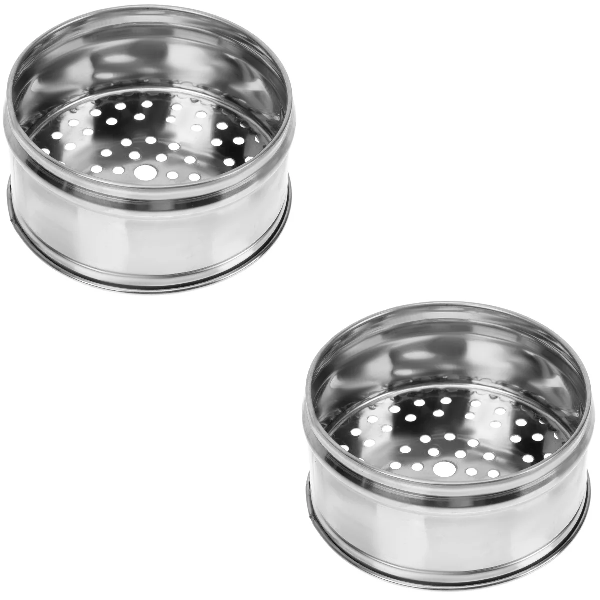 

2 pcs Versatile Steamer Tray Steamer Plate Steamer Basket Kitchenware for Home Restaurant Kitchen