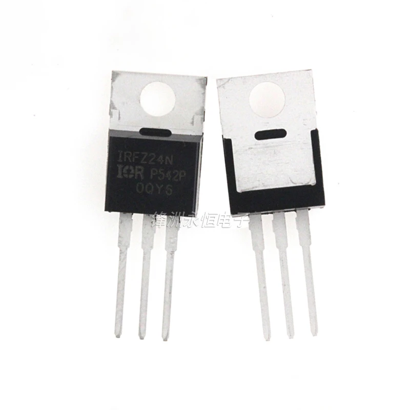 10 шт./партия оригинальный транзистор IRFZ24N Power MOSFET N-Channel 55V 17A 45W с отверстием