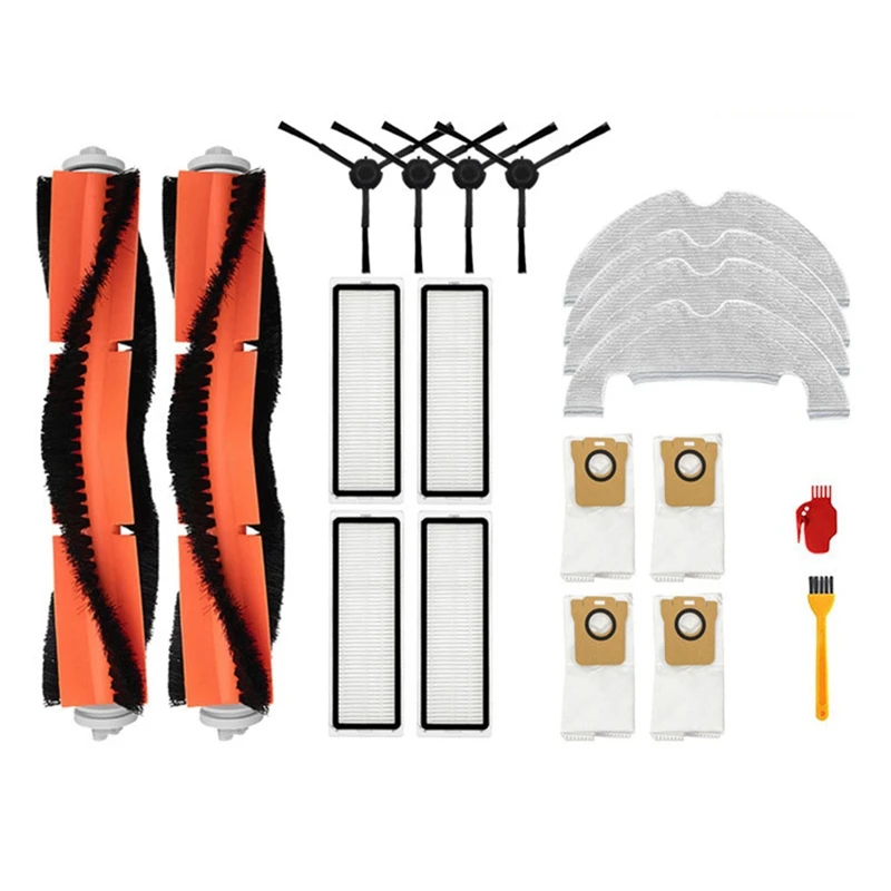 

For Xiaomi Mi Robot Vacuum-Mop 2 Ultra STYTJ05ZHM Hepa Filter Vacuum Cleaner Parts Dust Bags Mop Cloth Main Side Brush