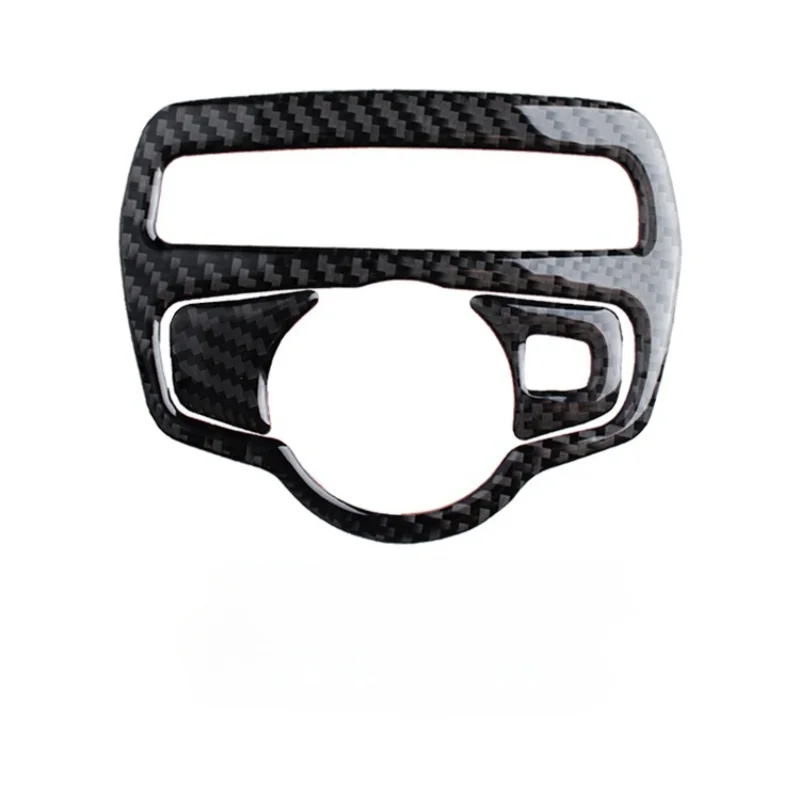 

Для Mercedes W205 Benz C Class GLC 2015-2020 из углеродного волокна, внутренний переключатель фар, рамка, наклейка, отделка, автоаксессуары