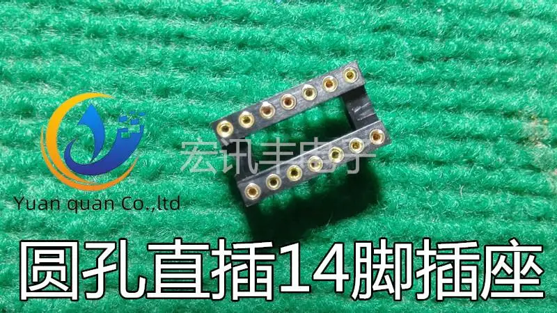 

20 шт., оригинальные розетки для микросхем, 14 контактов, 14 контактов