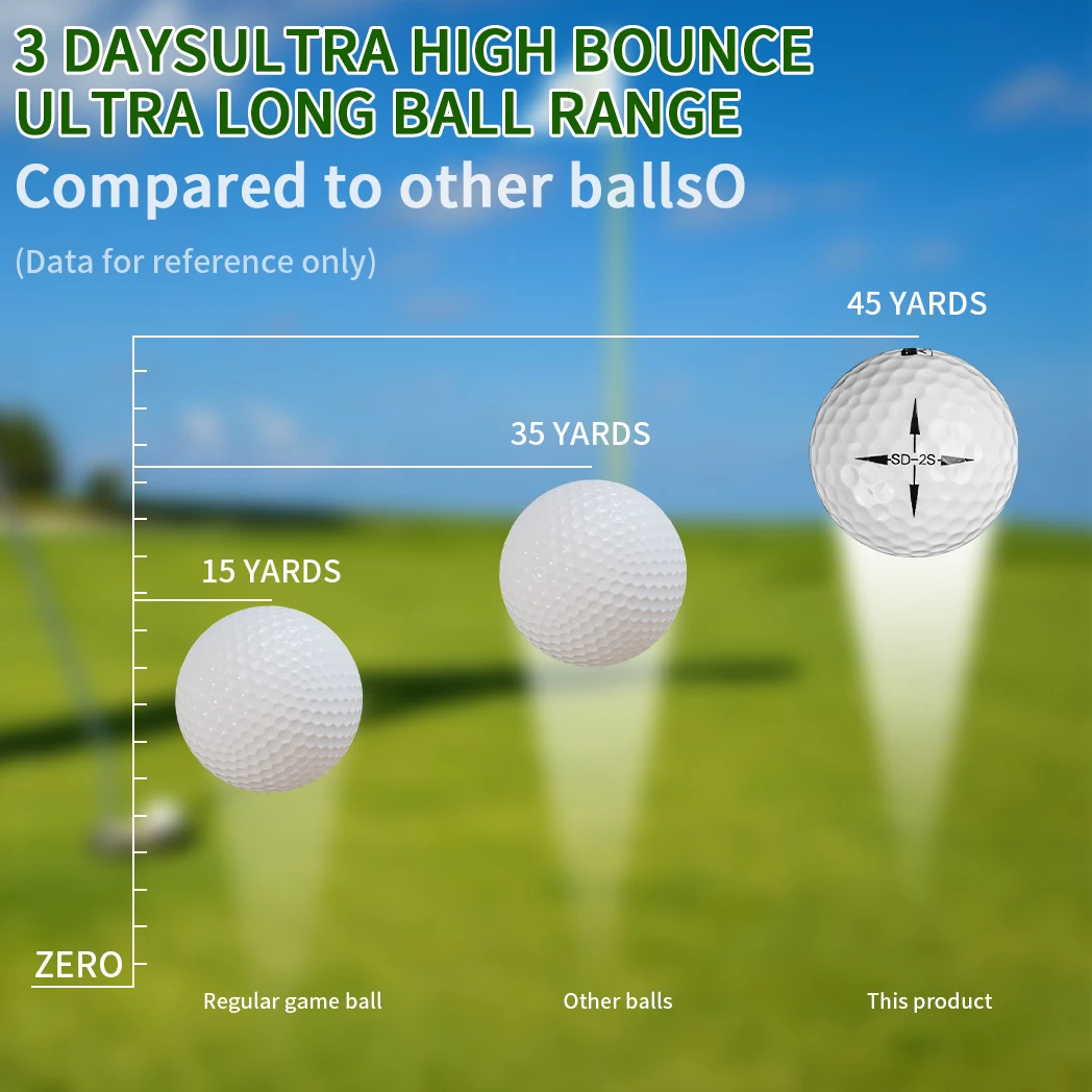 Caiton-Ultimate мячи для гольфа обновление до 40 ярдов высокая точность и выносливость