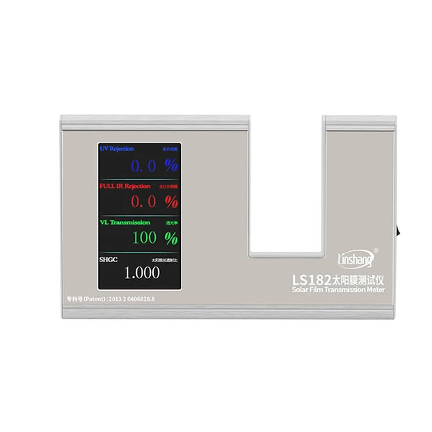 

Transmission Solar Film Meter Gauge for UV IR Rejection Value Visible Light Transmission Measurement