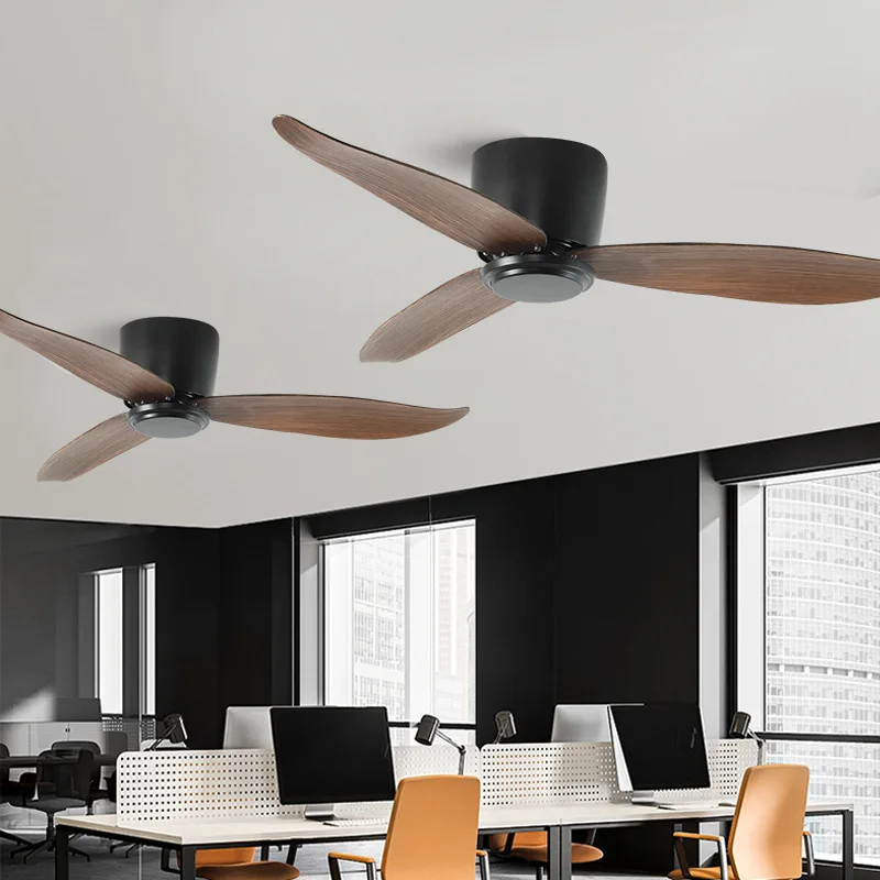 

Simple Modern Ceiling Fan without Light with Remote Control Low Floor FAN