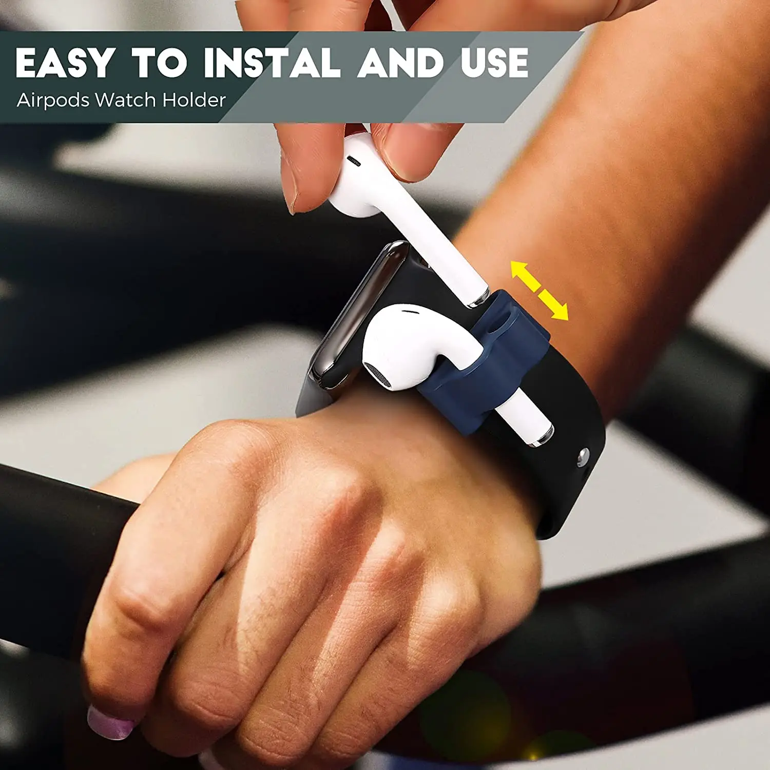 Держатель гарнитуры ремешок для часов полка защита от потери силиконовый