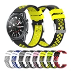 Спортивный силиконовый ремешок для Samsung Galaxy Watch 3, 45 мм, 41 мм, резиновый сменный Браслет для Samsung Galaxy Watch 3, Lte 45, 41