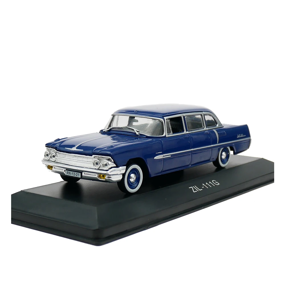 

Diecast Ixo 1:43 Scale Ist ZIL 111G Gil Soviet Limousine Alloy Nostalgic Vintage Car Model Metal Toy Car Collectible Toy Gift