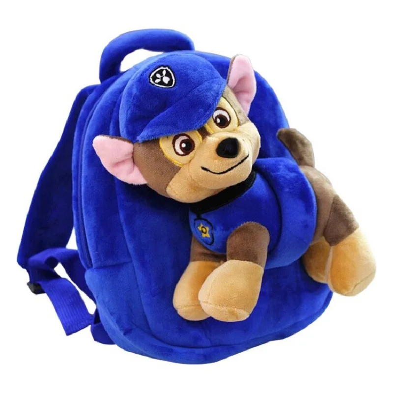 

Paw Patrol Dog Plush Toy Doll Backpack Detachable Cartoon Kindergarten School Bag Puppy Patrol Children Birthday Christmas Gifts
