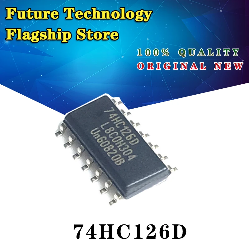 

(5 Pieces) 74HC126 74HC126D SN74HC126DR SOP-14