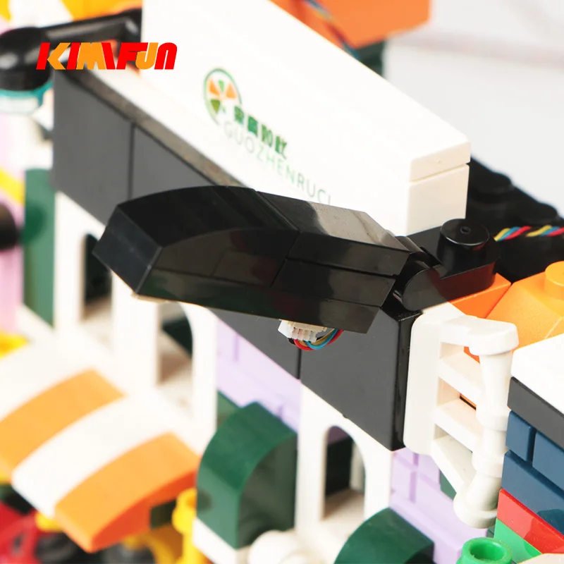 1x4 USB RGB строительный блок с дистанционным управлением лампа сделай сам