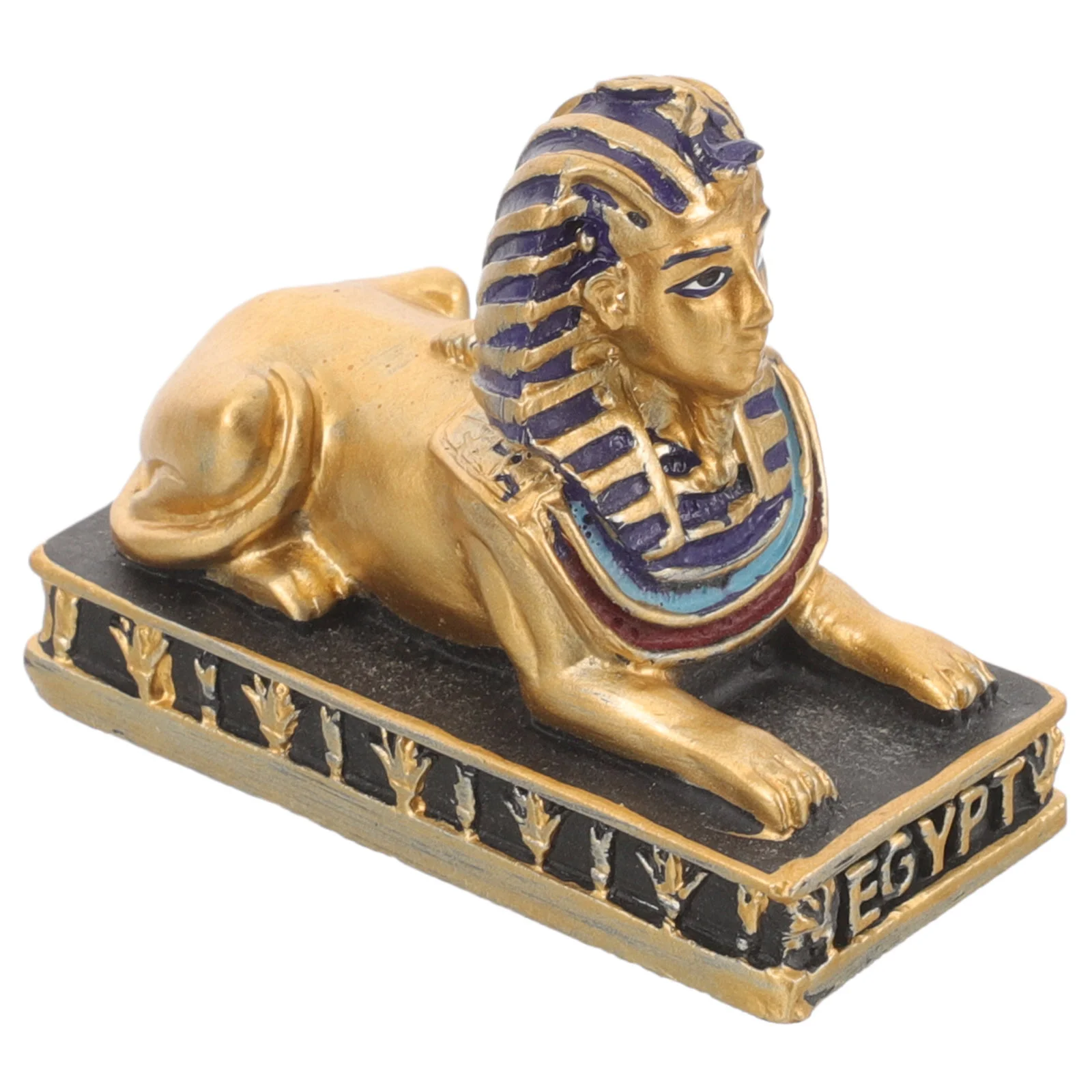 

Egyptian Sphinx Decorative Vintage Sphinx Shape Statue Egyptian God Ornament God of Egypt Statue Egyptian God Figurine