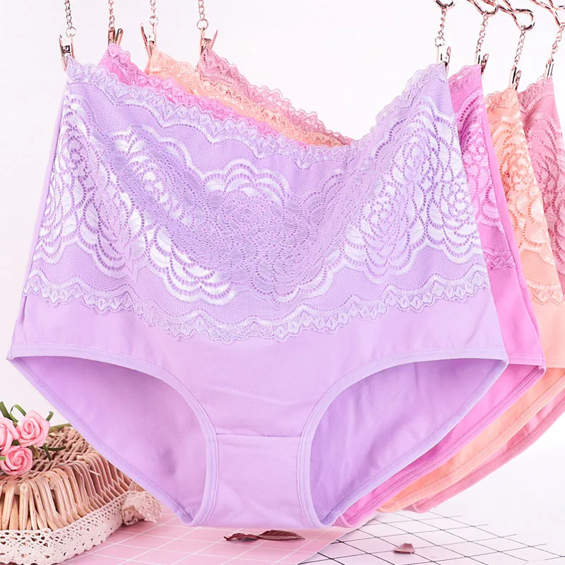 

Сексуальное Кружевное женское нижнее белье, хлопковые трусы, дышащее нижнее белье, летние трусики, женские трусы с высокой талией