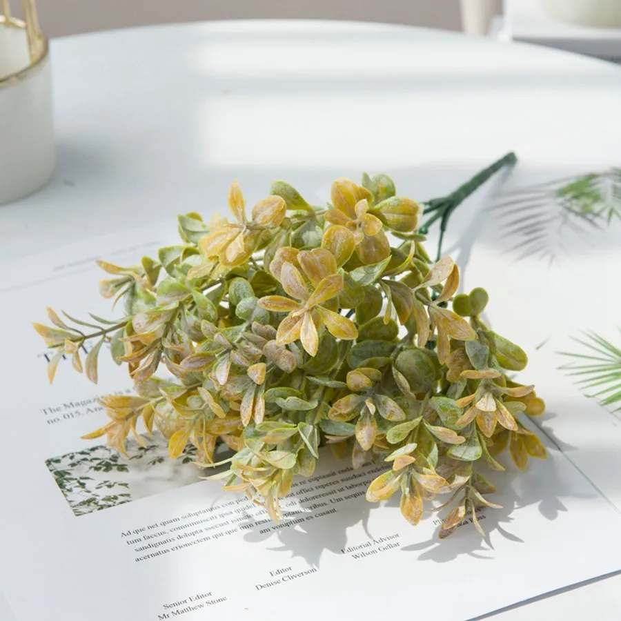 

Искусственные растения ZQCY персиковые листья 5 штук