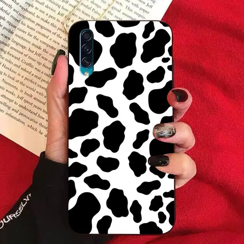 Cow Zebra Pattern Phone Case for Samsung A51 01 50 71 21S 70 31 40 30 10 20 S E 11 91 A7 A8 2018