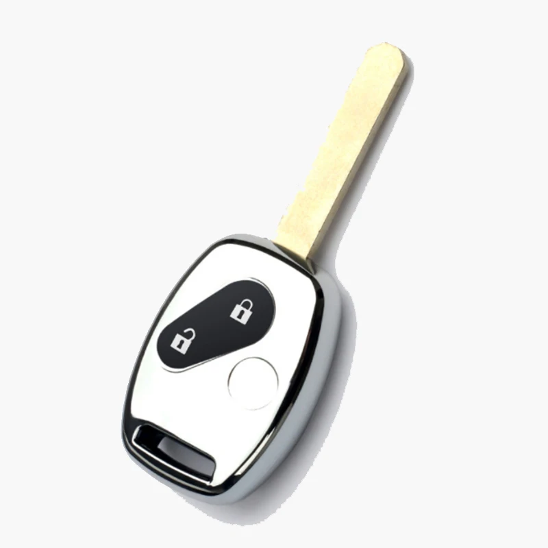 

Чехол для ключа из ТПУ, защитный чехол для ключа для Honda Civic Accord Pilot Fit CRV SRV FRV Ridgelina Jazz Vision Crz, аксессуары без ключа