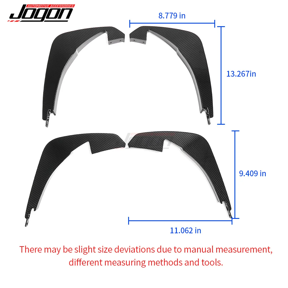 100% натуральный УГЛЕРОДНЫЙ Задний диффузор сплиттер низкие плавники для C8 Corvette