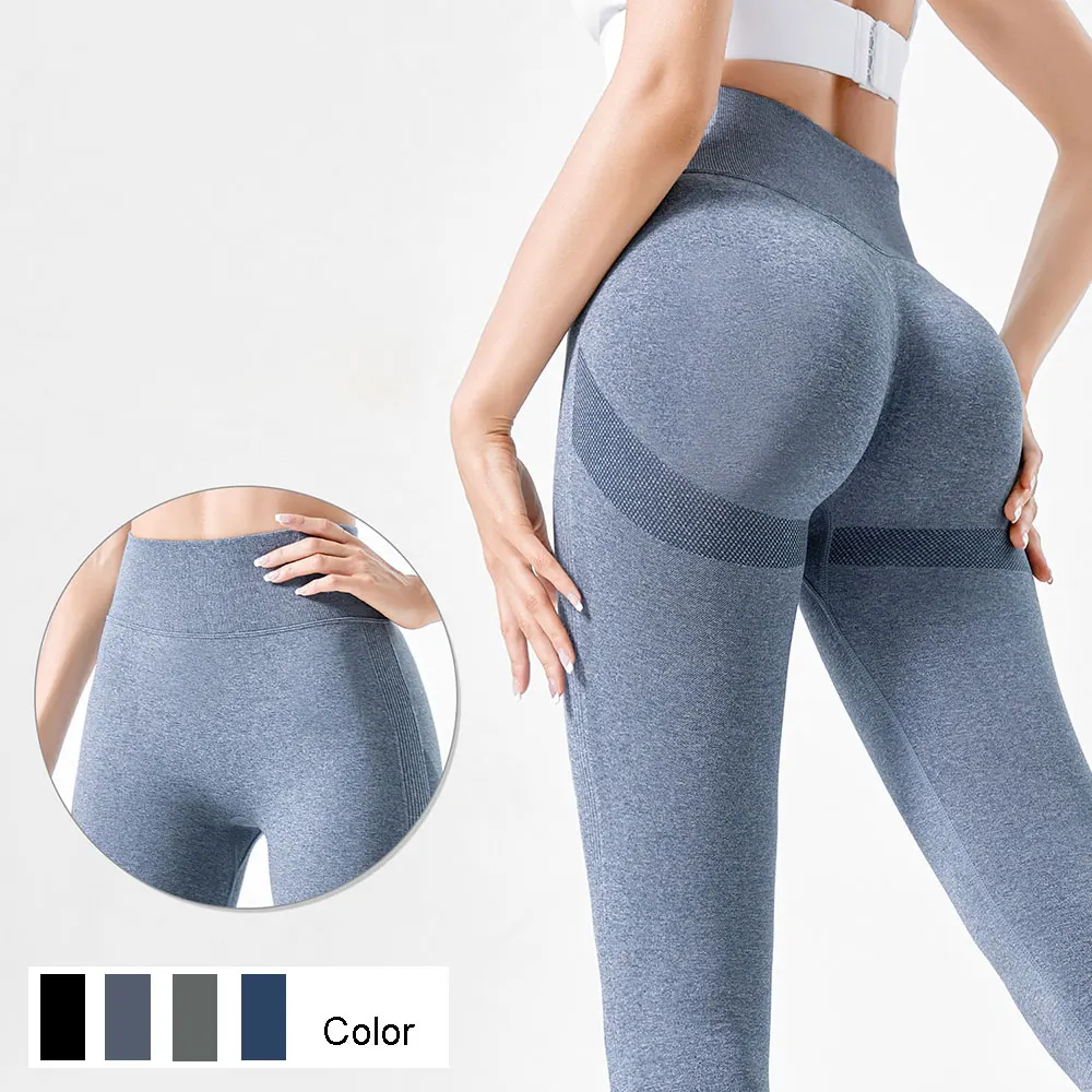 

Seamless Yoga Pants Women's Sports Tights Female Push Up Leggings High Waist workout Clothes For Women Fitness Sportswear