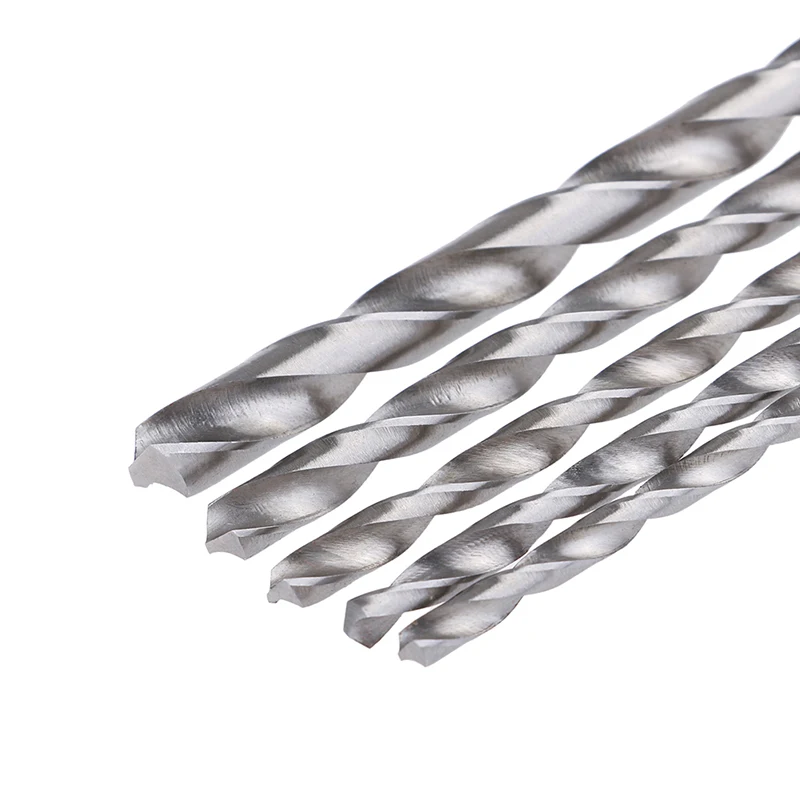 

1pc 200mm Extra Long High Speed Steel HSS Drill Bits Straight Shank Drill Twist Drill For Metal Drilling Electric Drill 4-8mm