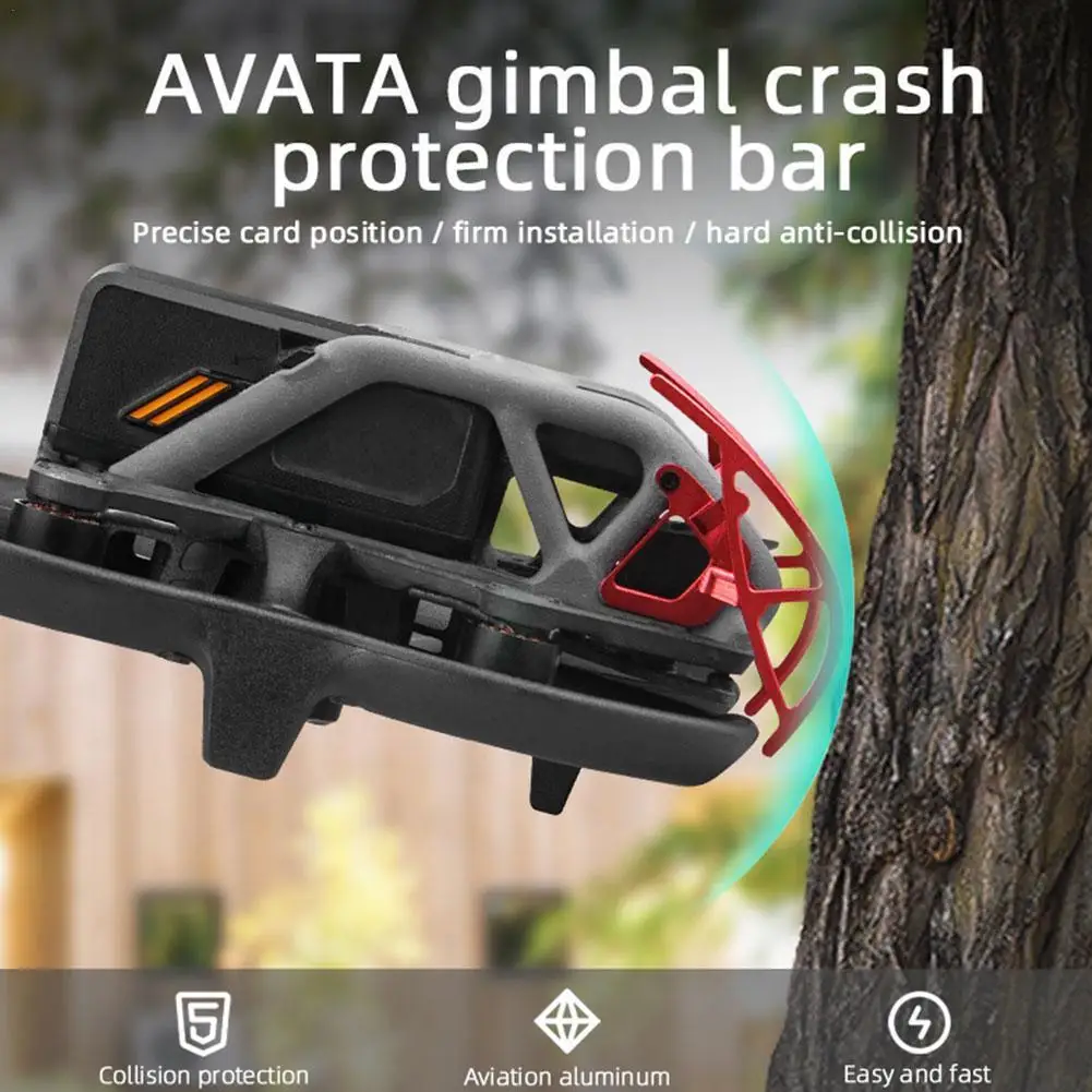 

For Dji Avata Crash-Proof Gimbal Crash Protection Bars Anti-collision Bar Bracket Accessories Compatible For Dji Avata Airc R8B2