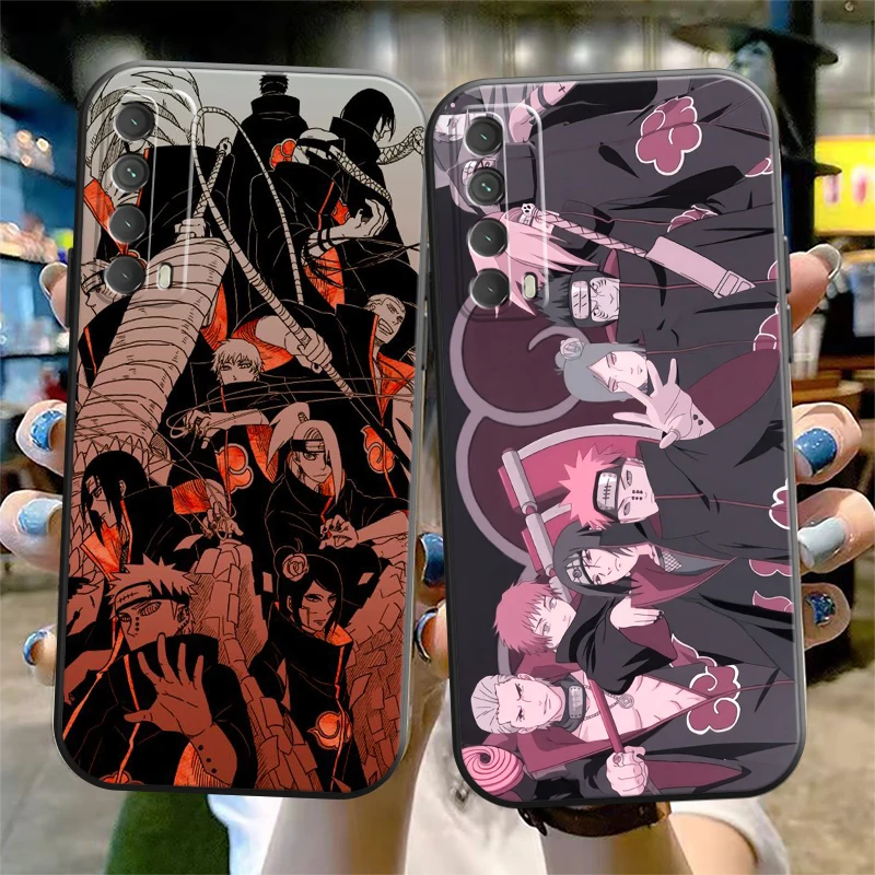 

Japan Anime NARUTO Phone Case For Huawei P Smart Z 2019 2021 P20 P20 Lite Pro P30 Lite Pro P40 P40 Lite 5G Carcasa Coque Soft