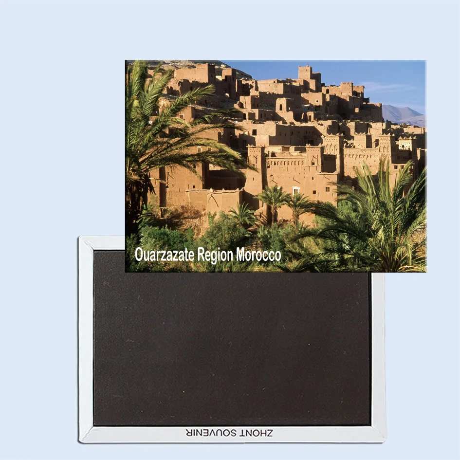 

Tourist Souvenirs,Fridge Magnetic,Exquisite Gift 24589, Ait Benhaddou, Ouarzazate Region, Morocco