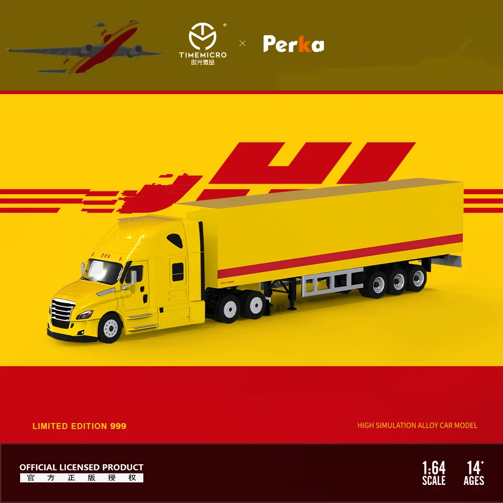 Литая под давлением модель грузовика из сплава TIME MICRO 1:64