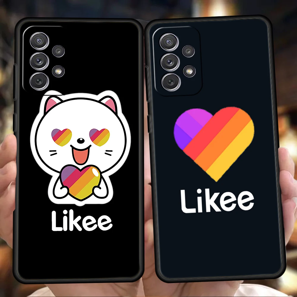 

Likee Funny Cat Bear Love Silicon Case For Samsung Galaxy A32 A52 A13 A22 A72 A51 A71 A41 A11 A31 A21S 5G Luxury Phone Cover Bag