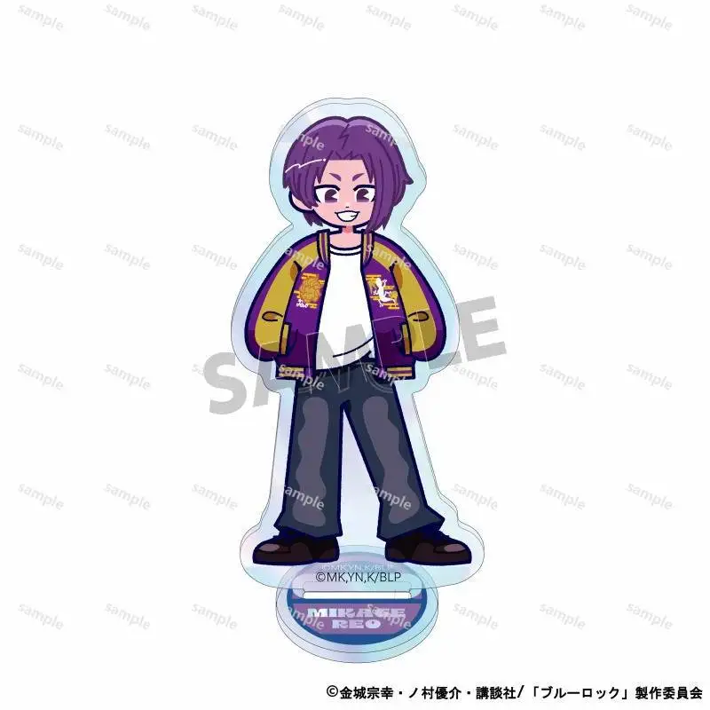 8 см синий замок аниме фигурки Karasu Tabito Rin Itoshi Nagi Seishiro модные акриловые подставки